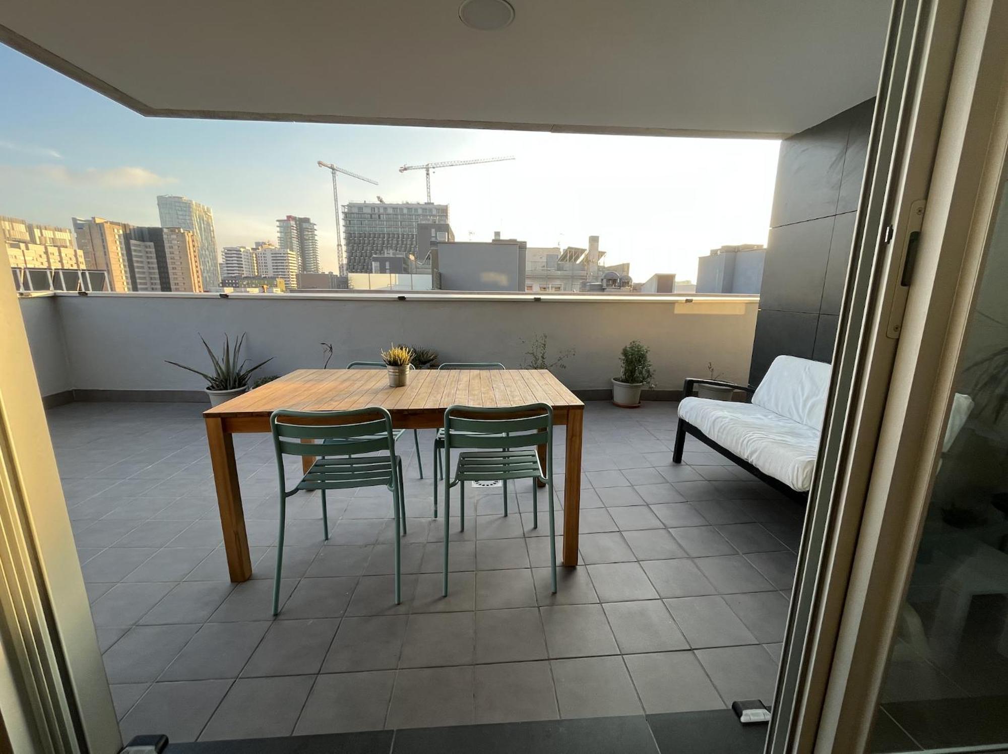 Beach & Culture Barcelona Port Forum Penthouse Apartment Sant Adria de Besos Exterior foto
